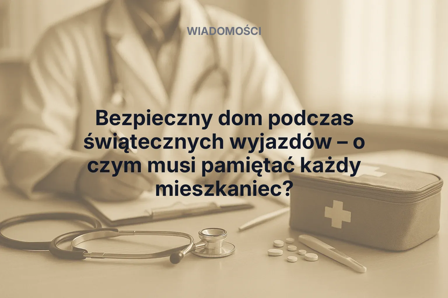 Miniatura: Bezpieczny dom podczas świątecznych wyjazdów – o czym musi pamiętać każdy mieszkaniec?