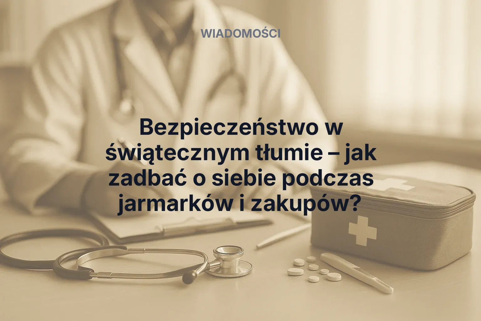 Miniatura: Bezpieczeństwo w świątecznym tłumie – jak zadbać o siebie podczas jarmarków i zakupów?